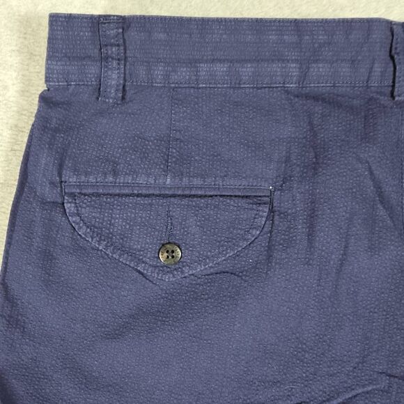 Vintage Polo Ralph Lauren Shorts Golf Pleated Seersucker 33 medium - Picture 9 of 12